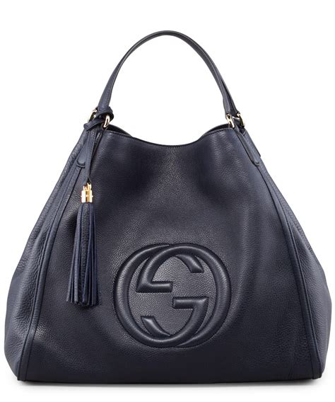 gucci tote navy blue|GUCCI® US Official Site .